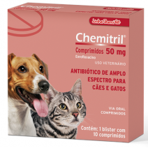 Antibiótico Chemitril Comprimidos 50mg
